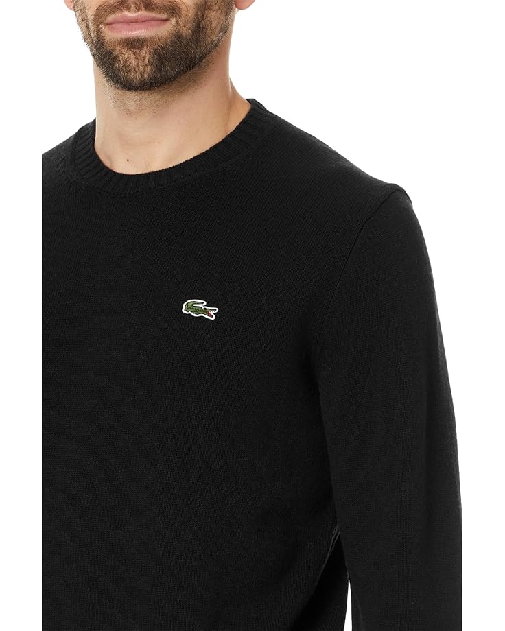 Lacoste Carded Wool Crew Neck Sweater Men's