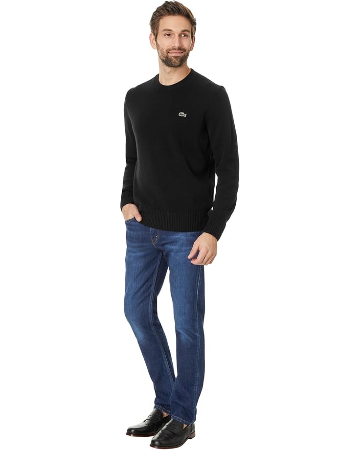 Lacoste Carded Wool Crew Neck Sweater Men's