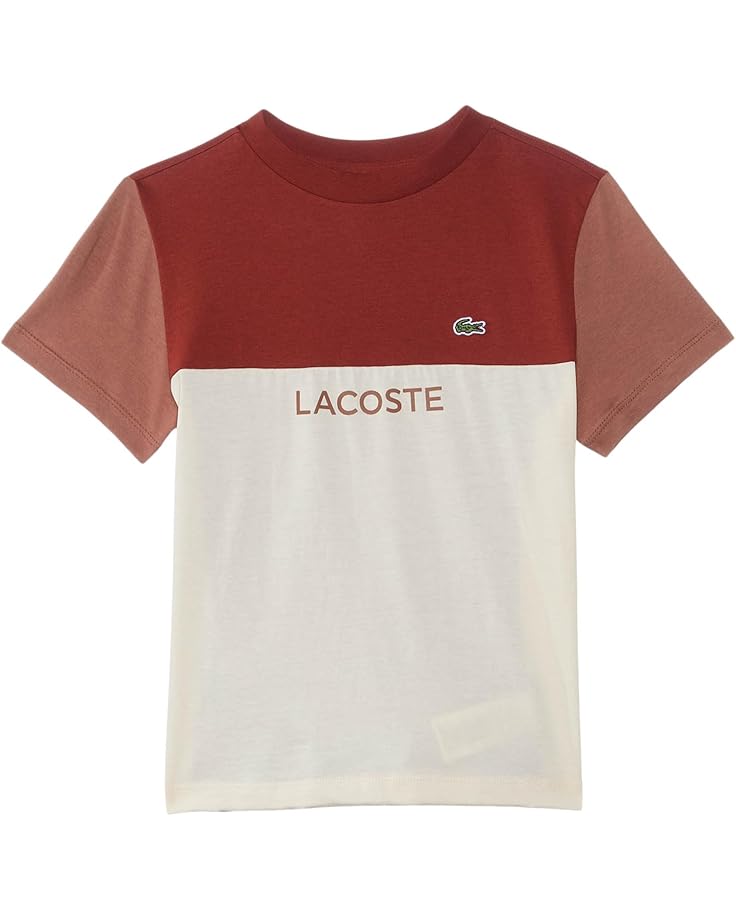 6pm Lacoste Kids Colorblock T-Shirt (Big Kid)