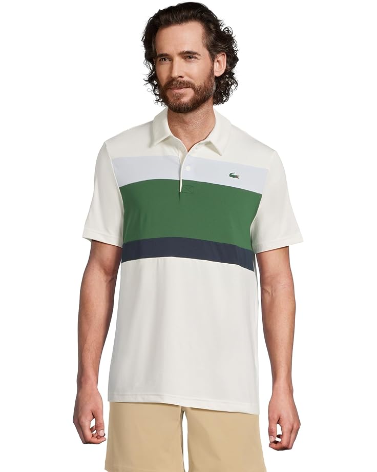 6pm Lacoste Regular Fit Colorblock Polo Men's
