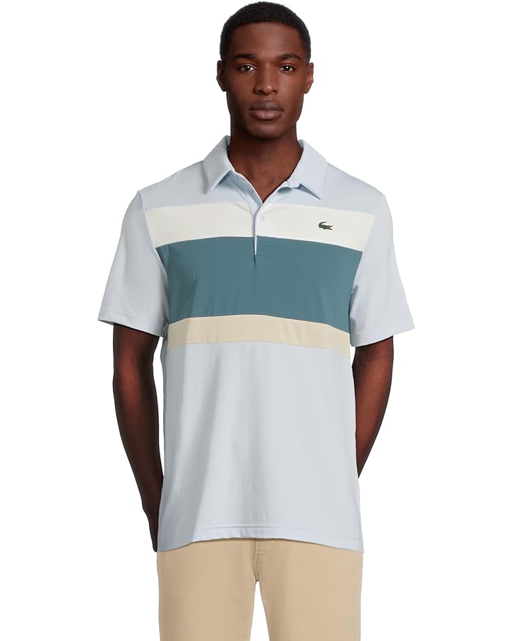 6pm Lacoste Regular Fit Colorblock Polo Men's