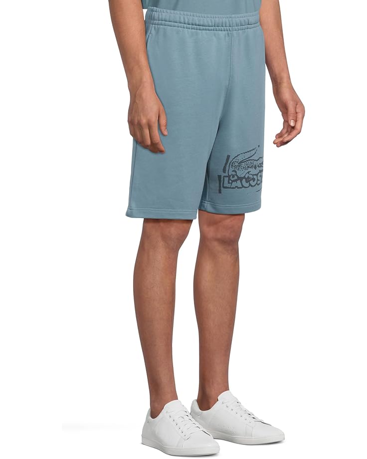 6pm Lacoste Regular Fit Spray Paint Shorts Men's