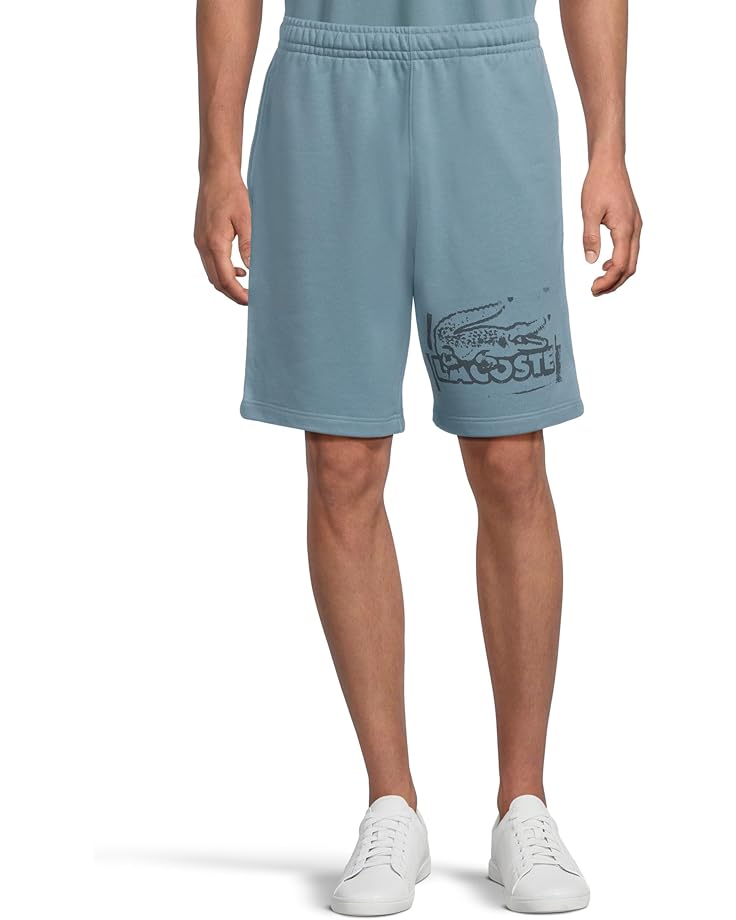 6pm Lacoste Regular Fit Spray Paint Shorts Men's