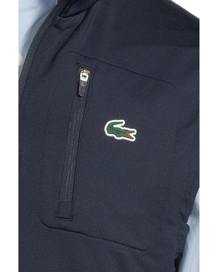 6pm Lacoste Sleeveless Quarter Zip Sweater Men's