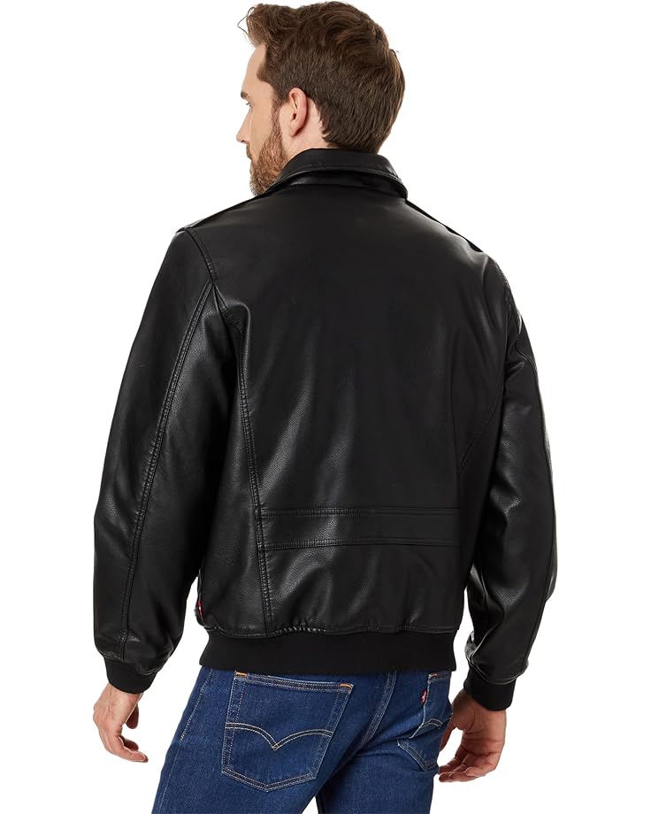 Levi's® Faux Leather Bomber Jacket Men's