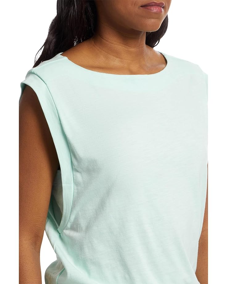 Lilla P Elastic Hem Boatneck Top Women's