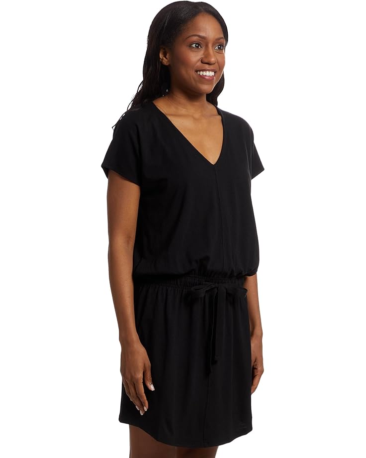Lilla P Elastic Waist V-neck Dress Women's
