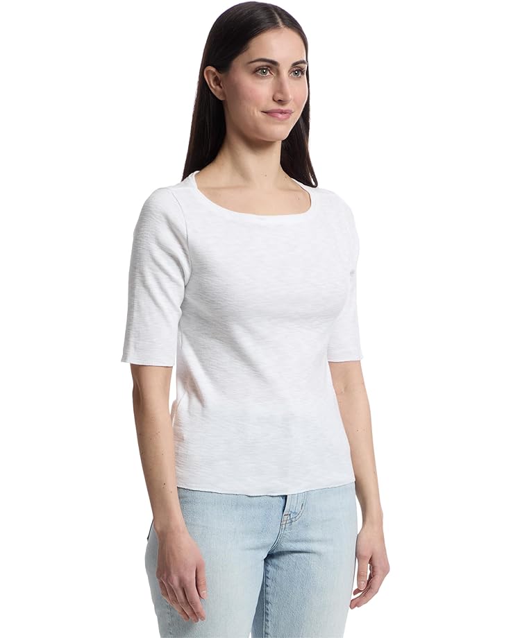 Lilla P Elbow Sleeve Boatneck Women's