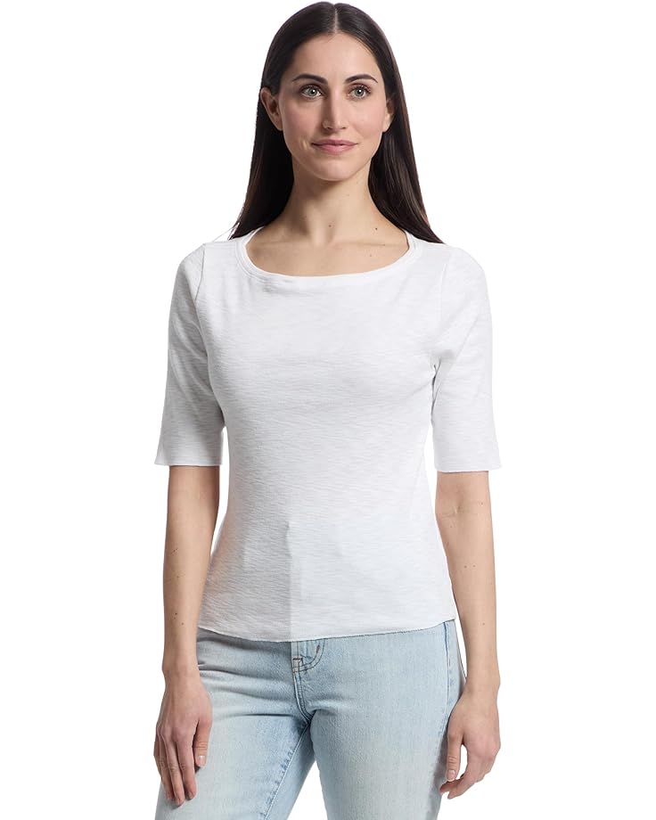 Lilla P Elbow Sleeve Boatneck Women's