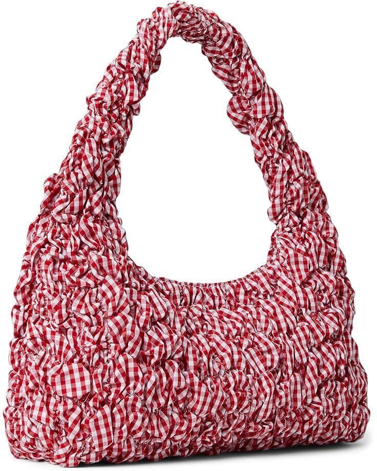 6pm Loeffler Randall Syd Smocked Mini Hobo