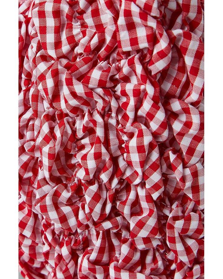 6pm Loeffler Randall Syd Smocked Mini Hobo