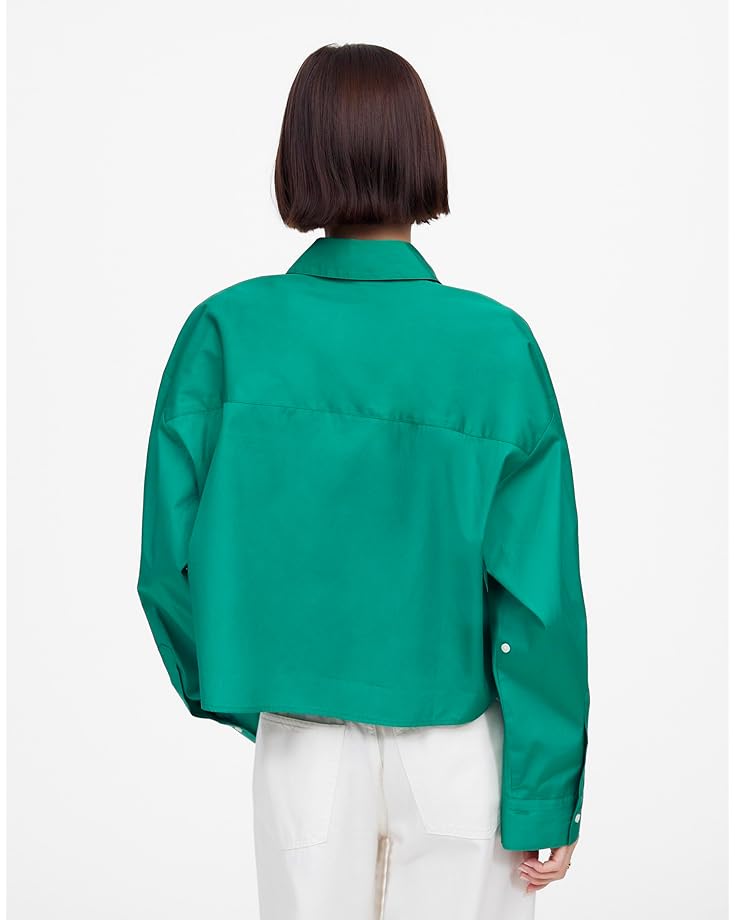 Madewell Alice Shirt Women's Verdant Green