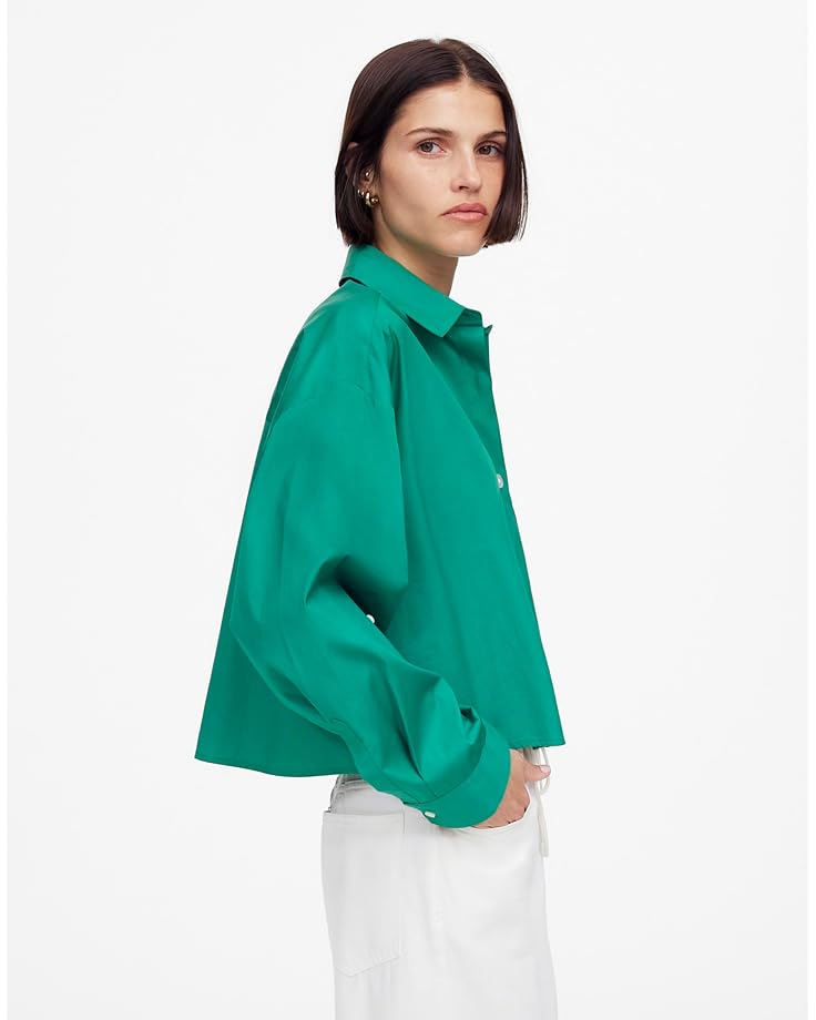 Madewell Alice Shirt Women's Verdant Green