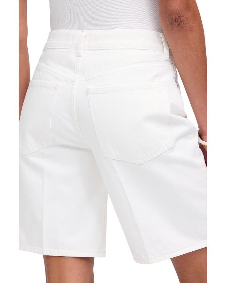 6pm Madewell Bermuda Shorts In Pure White Women's