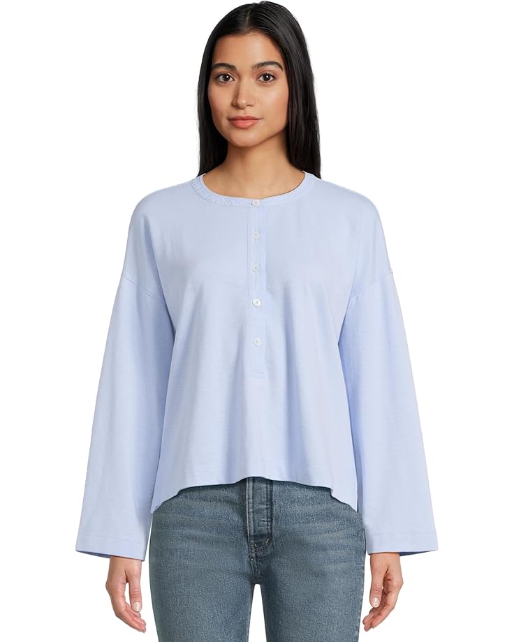 Madewell Bombay Long Sleeve Henley Women's