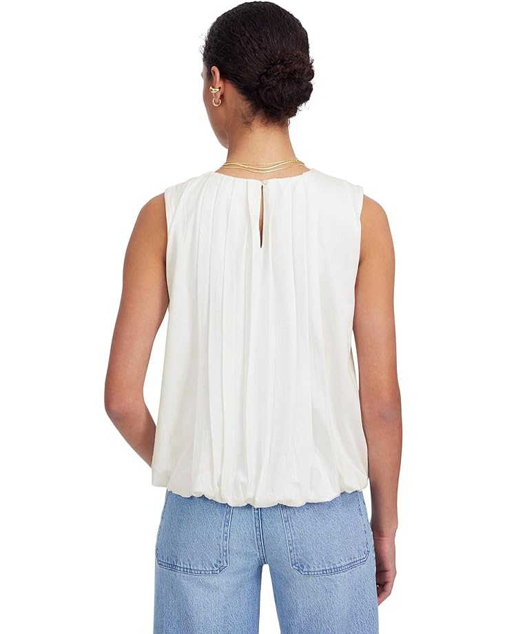 Madewell Bubble Fashion Top Women's White