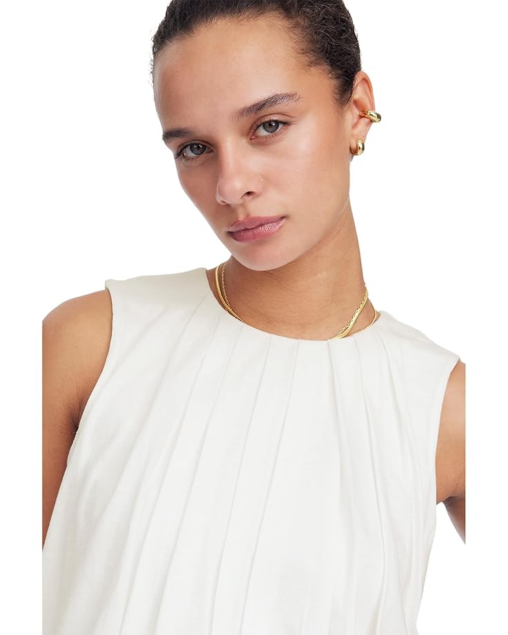 Madewell Bubble Fashion Top Women's White