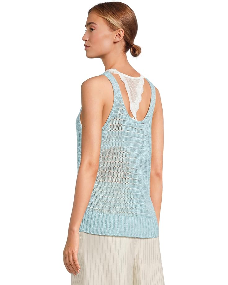 6pm Madewell Linen Vera Scoop Tank Women's