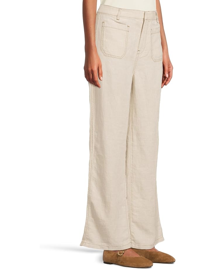 Madewell Patch Pocket Flare - 100% Linen Women's