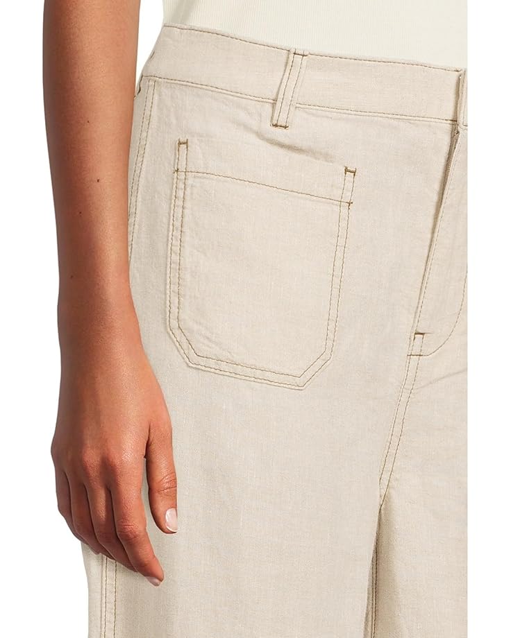 Madewell Patch Pocket Flare - 100% Linen Women's