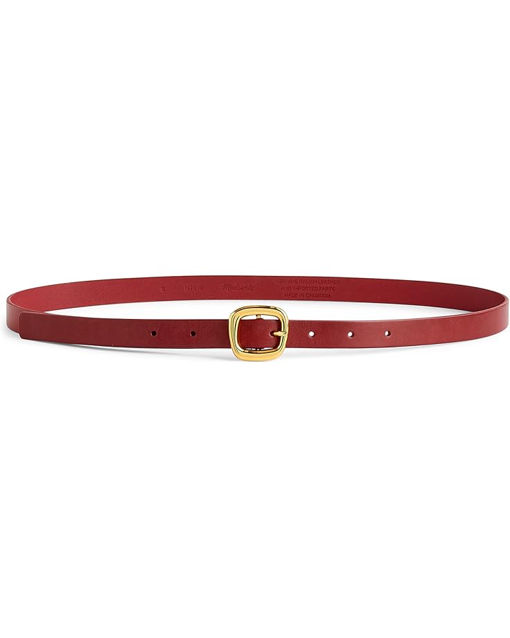 6pm Madewell Skinny Puffy Buckle Belt