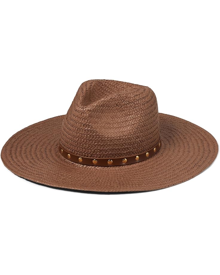 6pm Madewell Studded Packable Brimmed Straw Hat