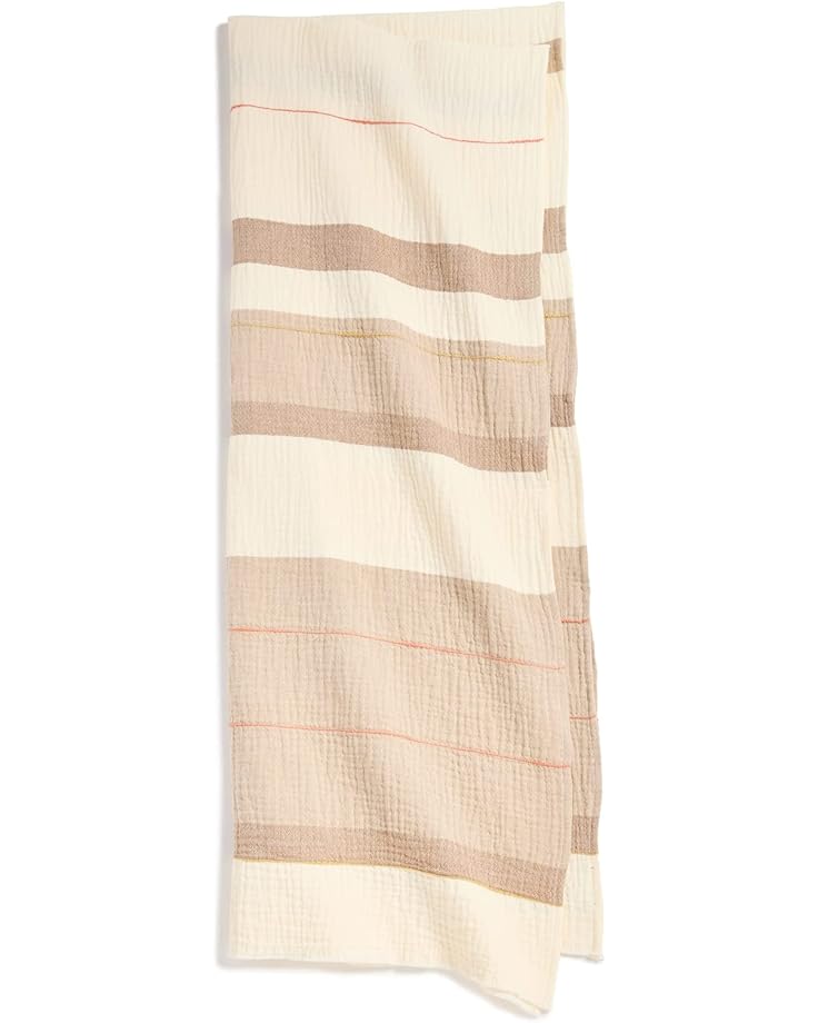 6pm Madewell Textured Stripe Gauze Scarf