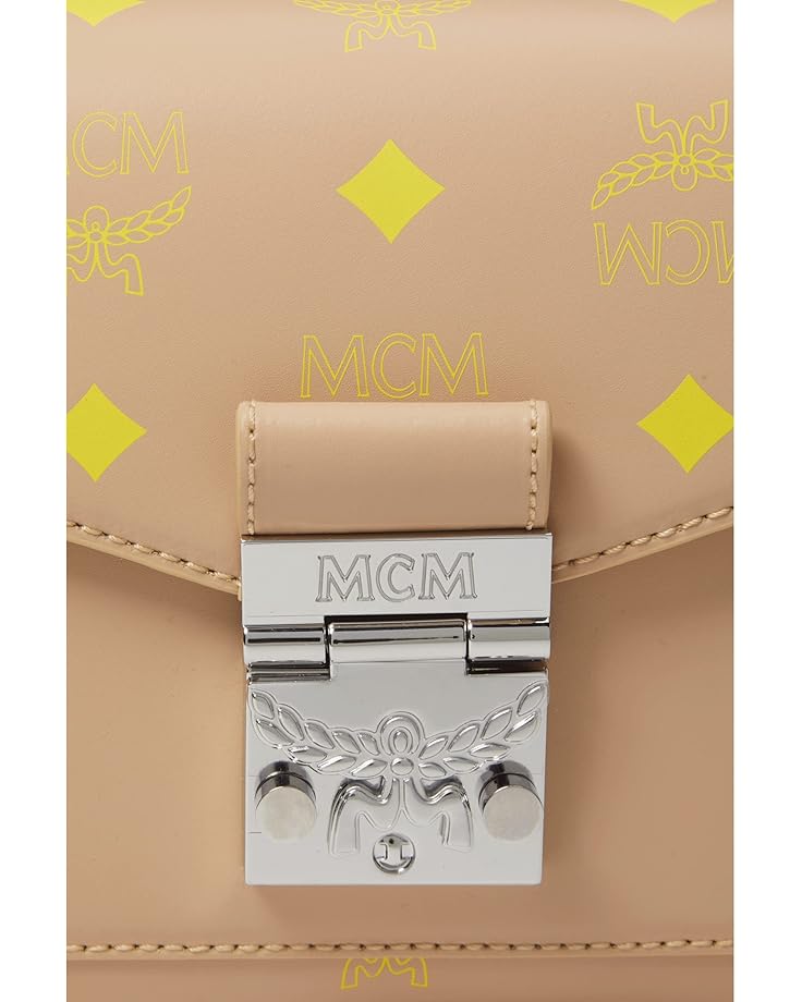 MCM Color Splash Logo Crossbody Small
