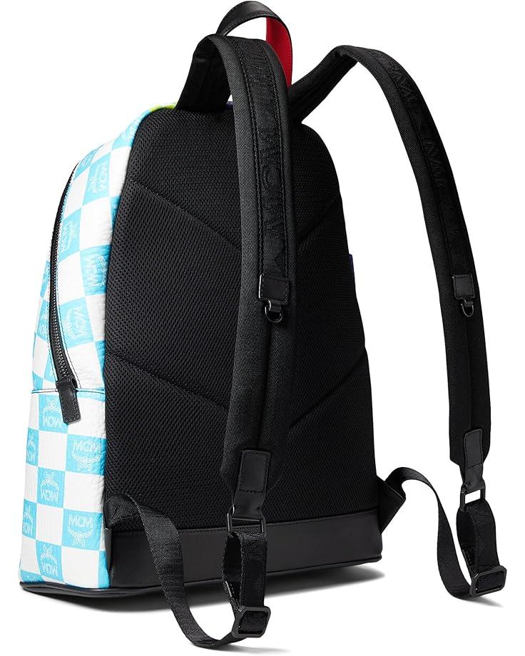 6pm MCM Stark Checkerboard Vi Backpack Medium MT
