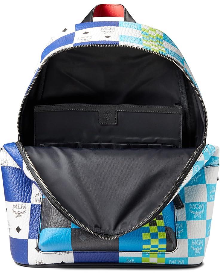 6pm MCM Stark Checkerboard Vi Backpack Medium MT