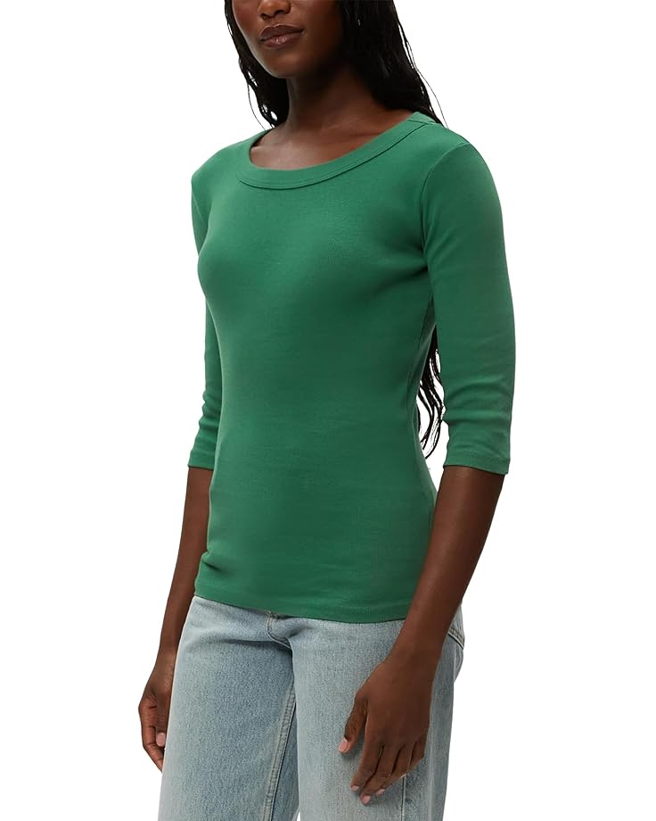 Michael Stars Dot 3/4 Sleeve Tee Women's