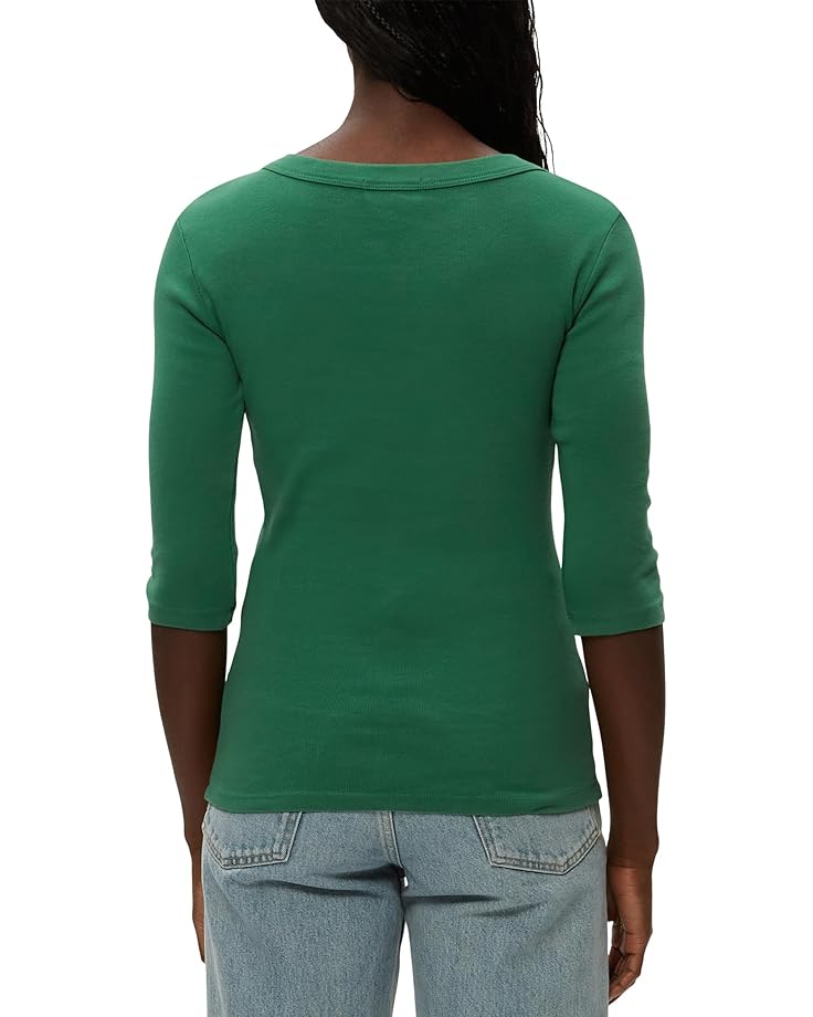 Michael Stars Dot 3/4 Sleeve Tee Women's