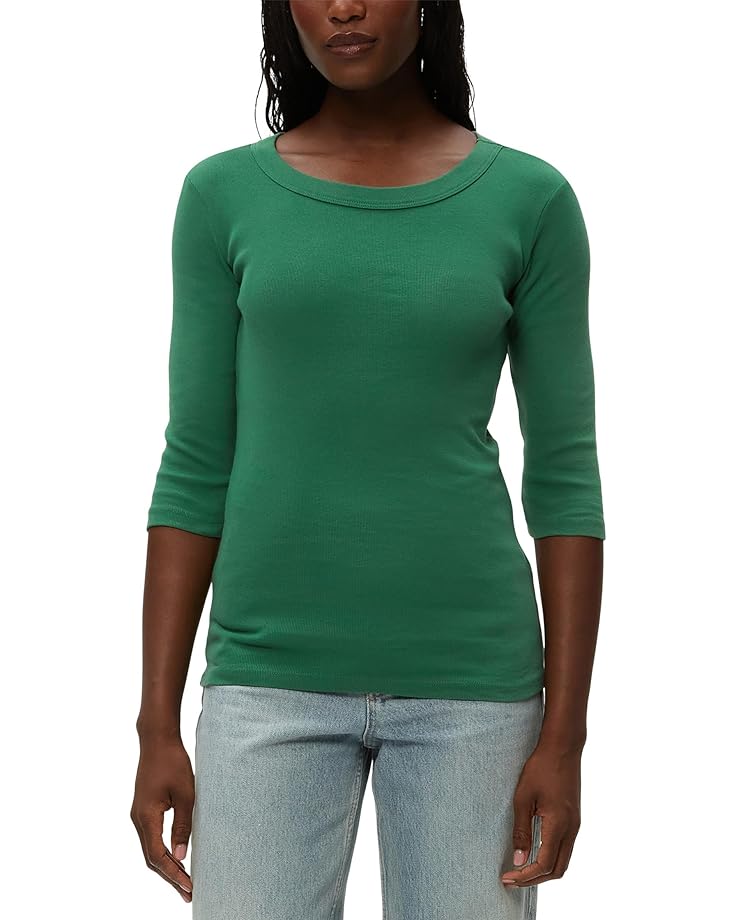 Michael Stars Dot 3/4 Sleeve Tee Women's