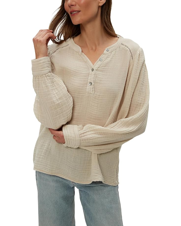 Michael Stars Kacey Peasant Top Women's