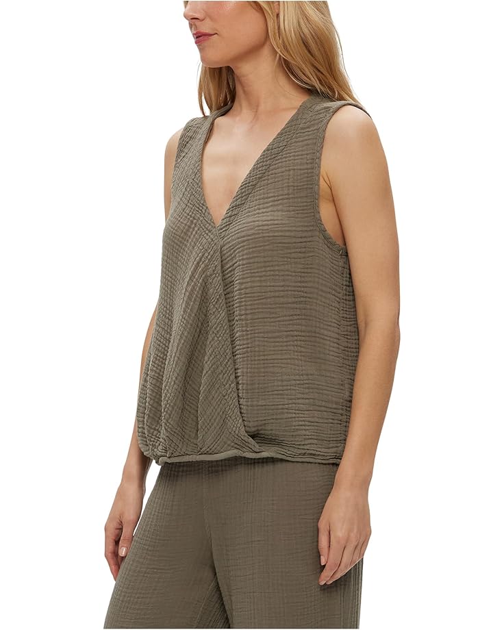 6pm Michael Stars Kate Surplice Tank Women's