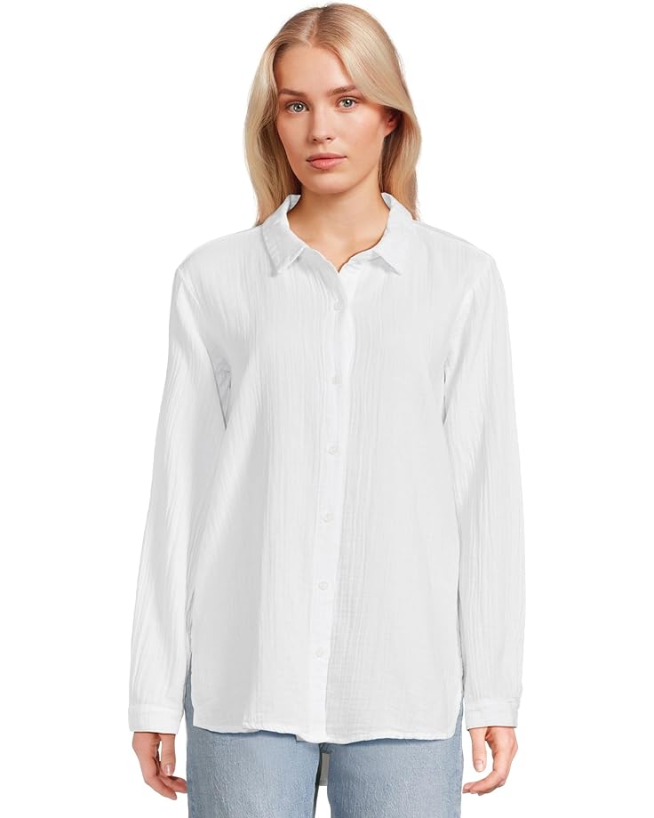 6pm Mod-o-doc Long Sleeve Button-Up Shirt Women's