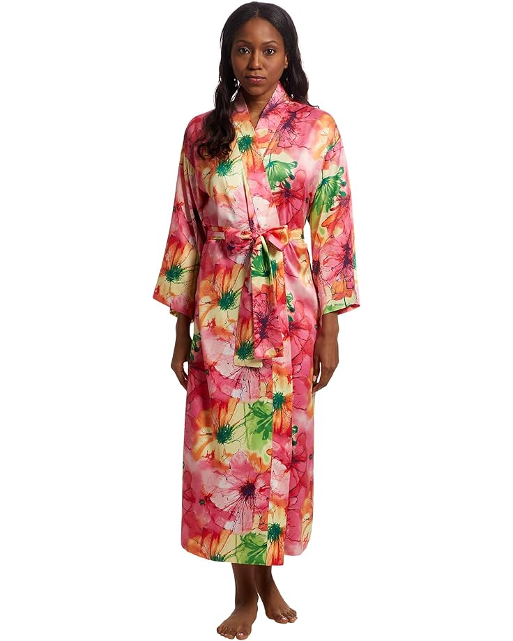 N by Natori Radiance Satin Robe Women's