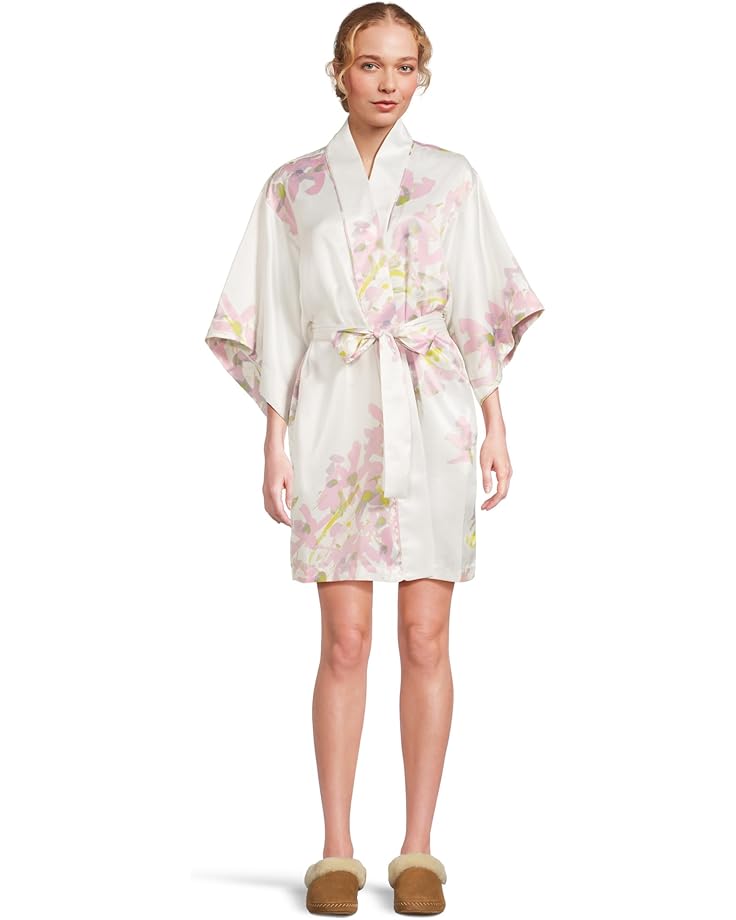 Natori Sumi-E 36" Wrap Women's Rosebud