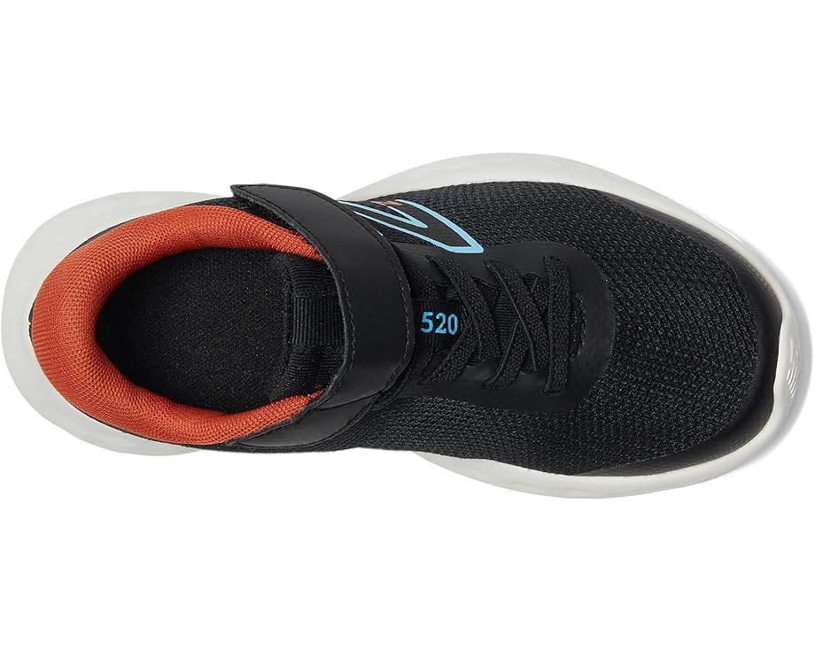 6pm New Balance Kids 520v8 Bungee Lace (Little Kid)