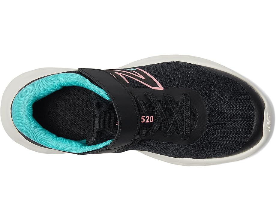 6pm New Balance Kids 520v8 Bungee Lace (Little Kid)