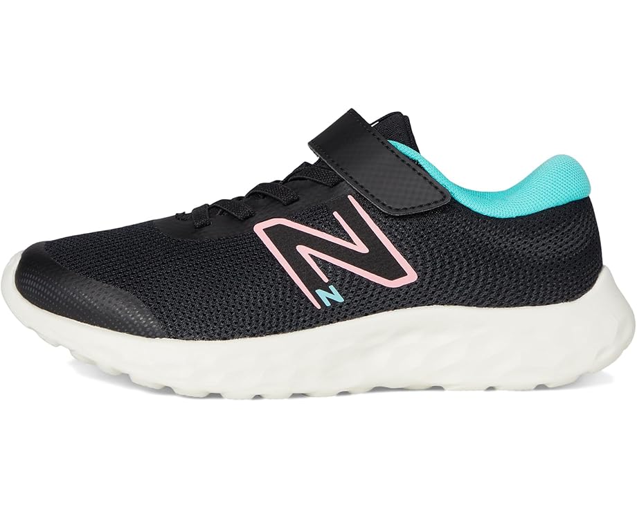 6pm New Balance Kids 520v8 Bungee Lace (Little Kid)