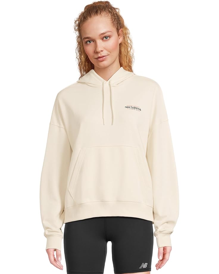New Balance Multi Color Logo Hoodie Women's