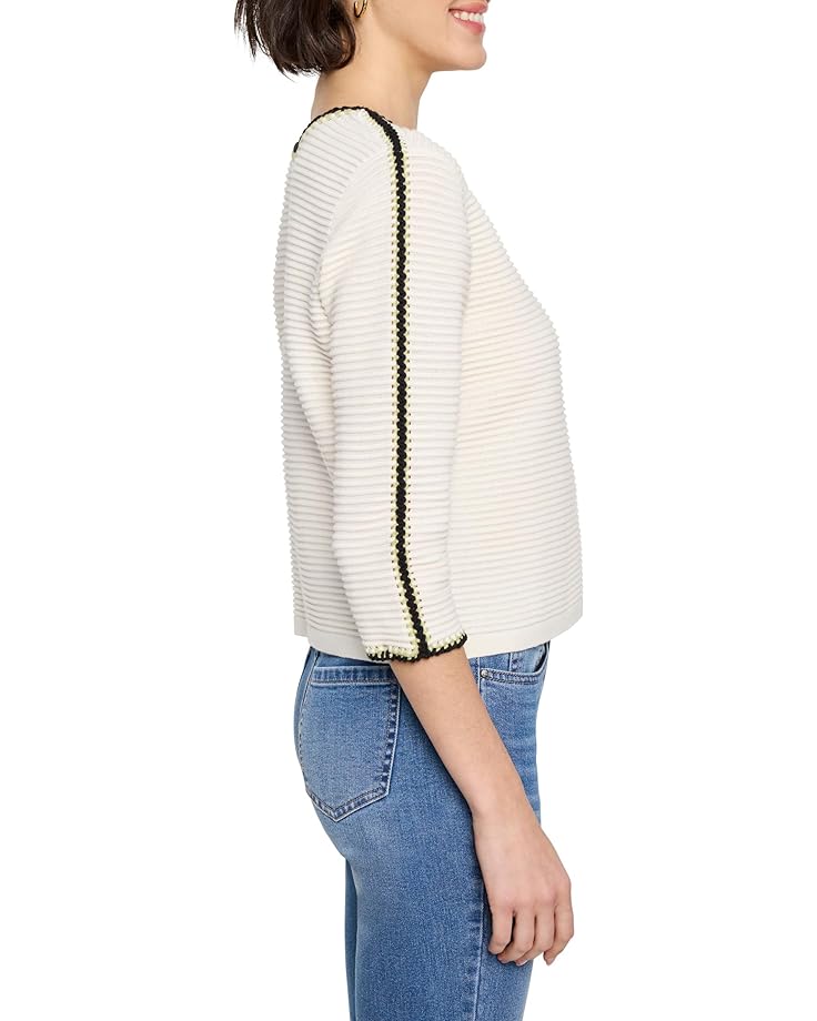 NIC+ZOE Ottoman Stitched Sweater Women's