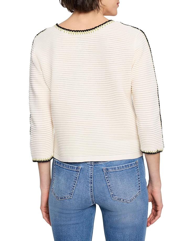 NIC+ZOE Ottoman Stitched Sweater Women's