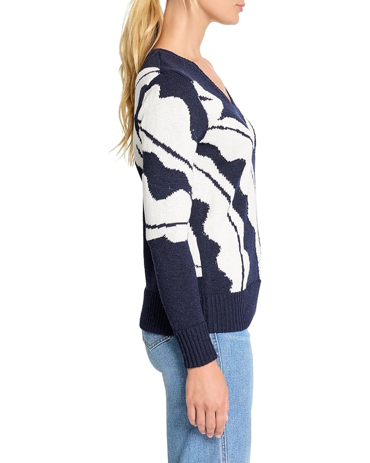 6pm NIC+ZOE Shadow Reef Sweater Women's