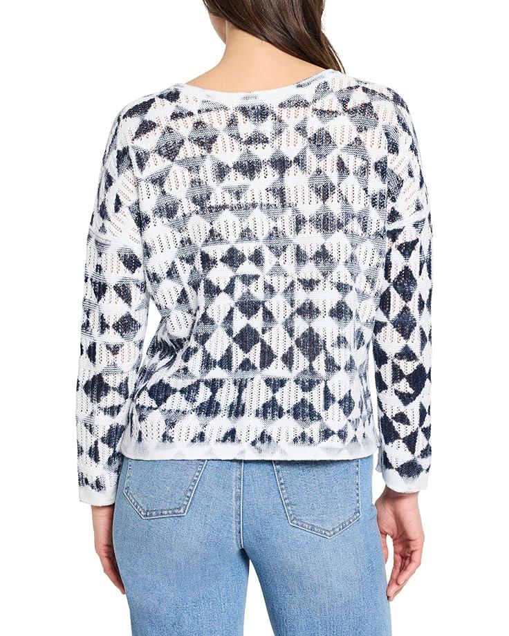 NIC+ZOE Textured Diamond Sweater Women's