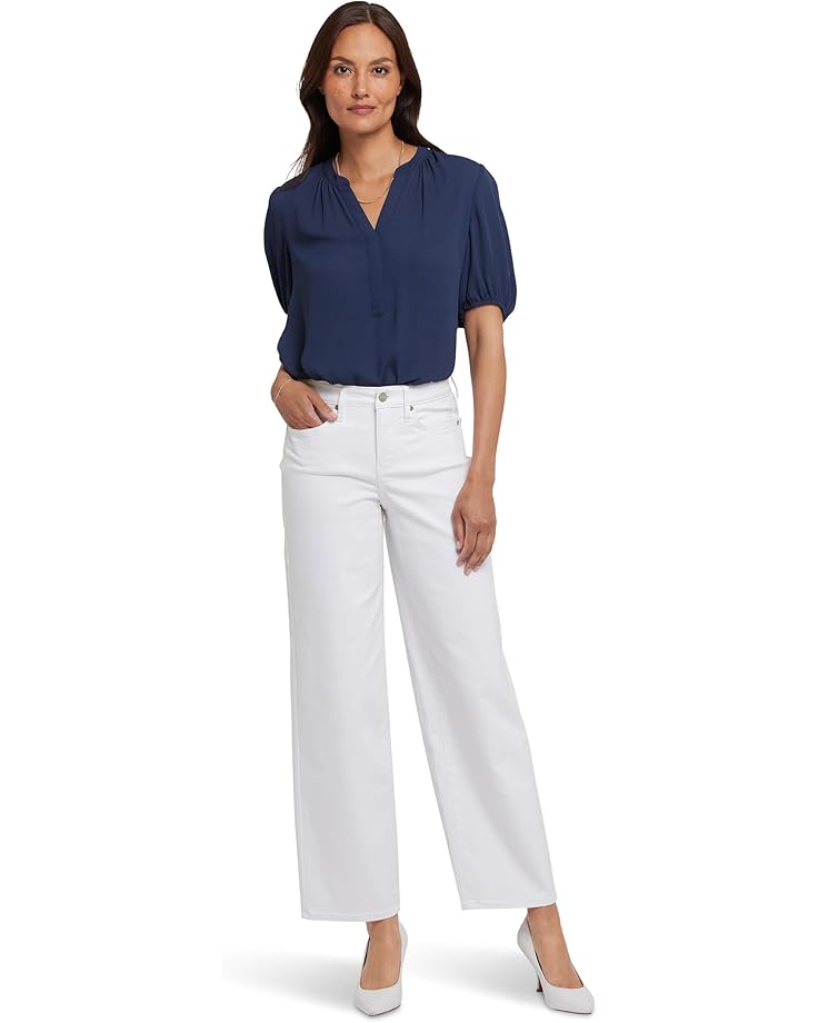 6pm NYDJ Jemma Barrel Jeans in Optic White Women's