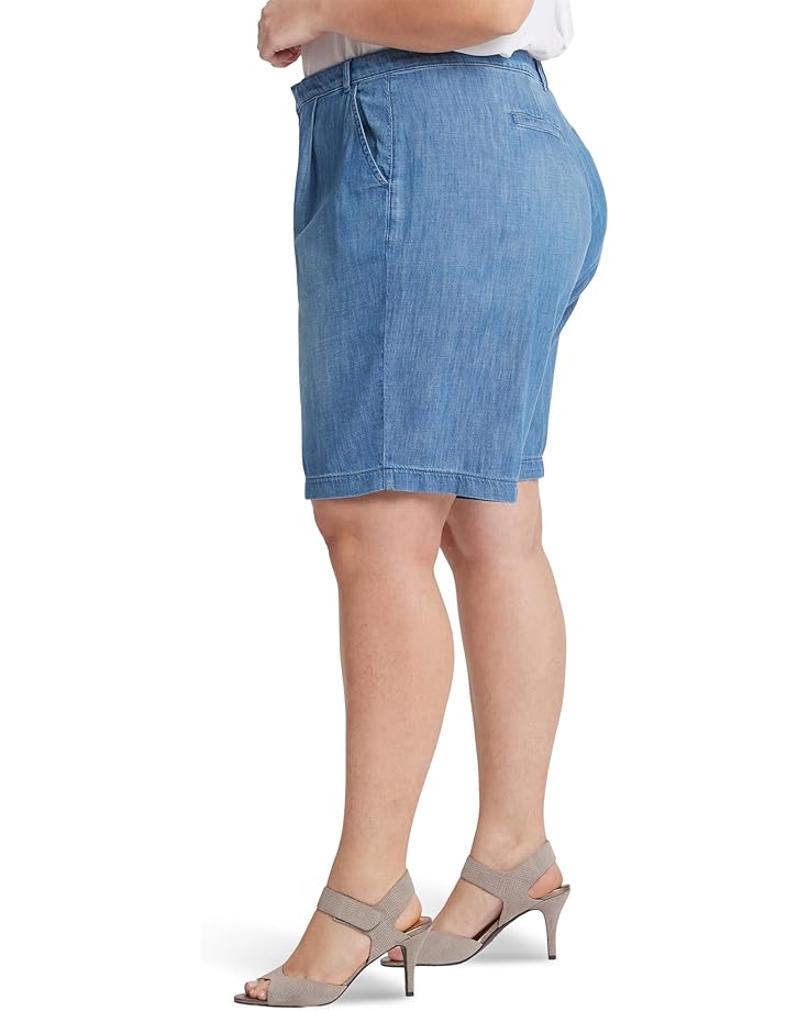 6pm NYDJ Plus Size Bermuda Shorts In Corfu Women's