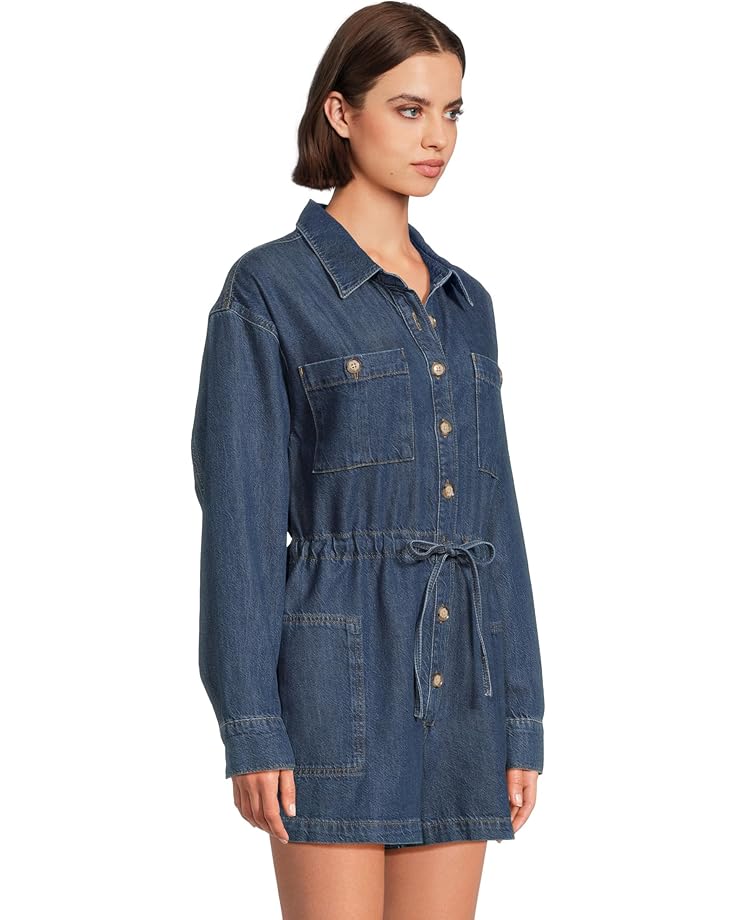 6pm Paige Madigan Romper In Glimpse Women's