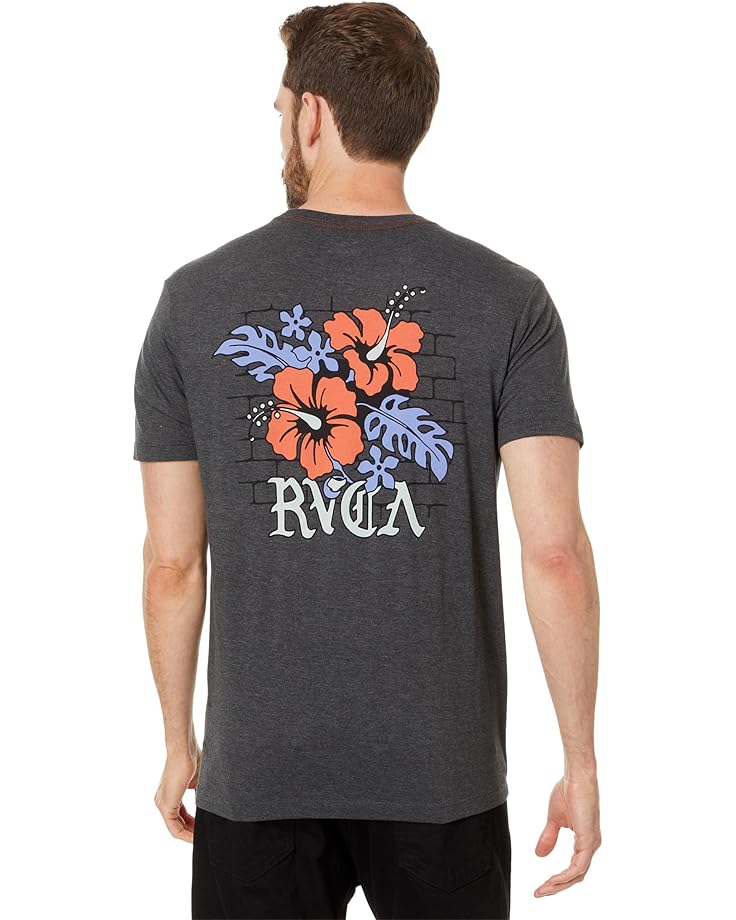RVCA Floral Park S/S Men's Black